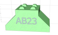 Betonový blok AB23 1600x800x800